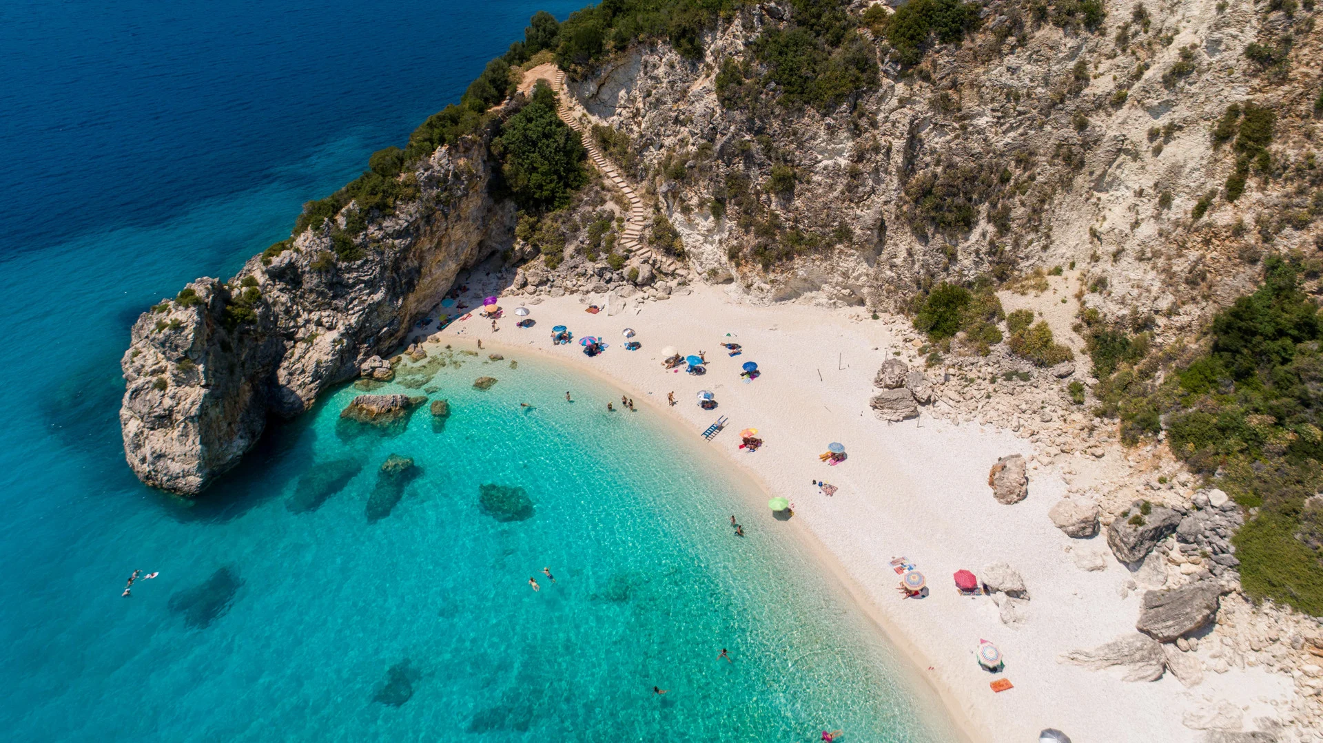 Agiofili Beach - Beautiful beach in Lefkada, Greece